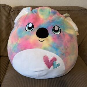 Rainbow Valentines Katya Koala 14 inch Squishmallow